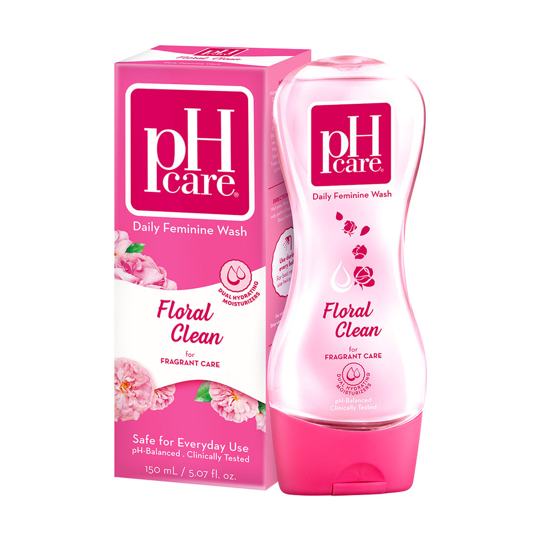 pH Care Daily Feminine Wash Floral Clean 150ml