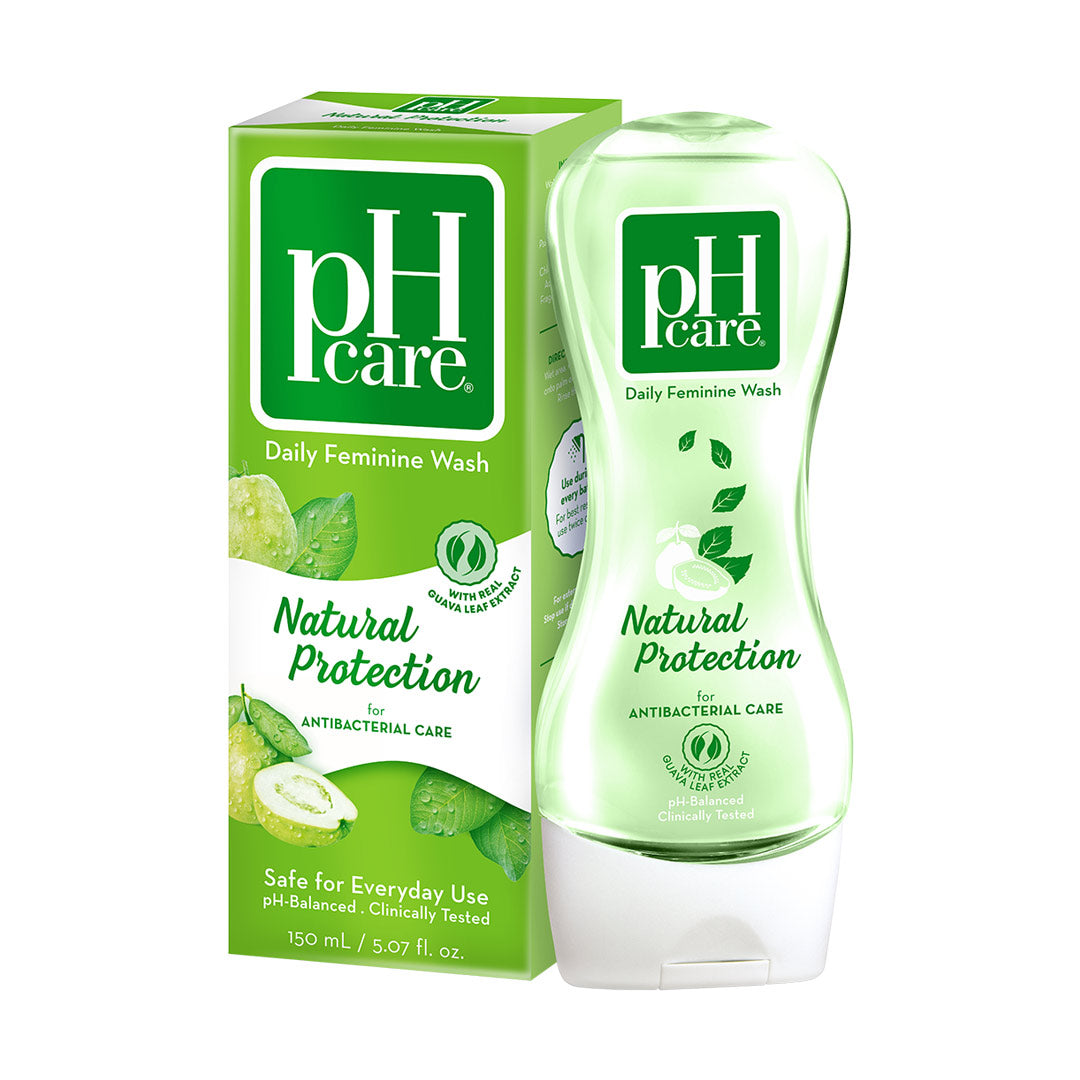 pH Care Daily Feminine Wash Natural Protection 150ml
