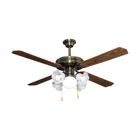 American Heritage Antique Ceiling Fan 52 inches