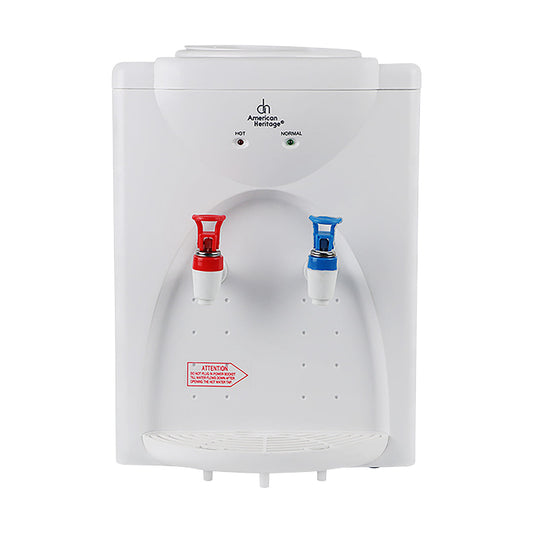 American Heritage Desktop Water Dispenser Hot and Normal AHWD-6163