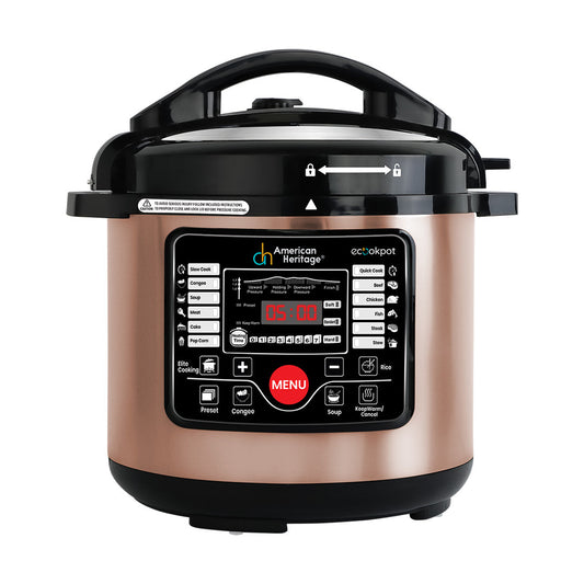 American Heritage Ecookpot Electric Pressure Cooker 6L
