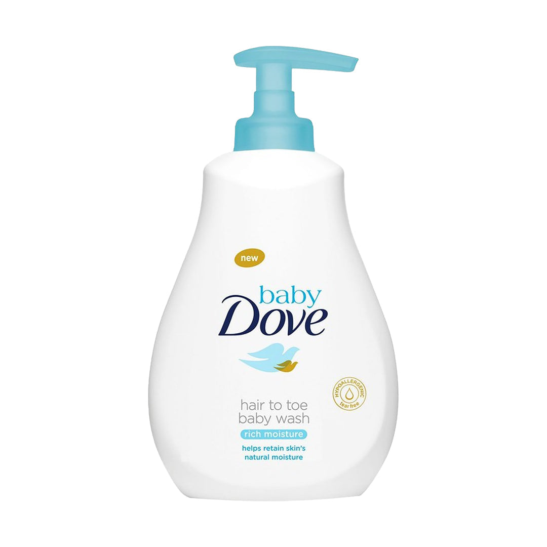 Baby Dove Hair to Toe Baby Wash Rich Moisture 400ml