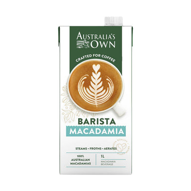 Australia's Own Barista Macadamia Milk 1L