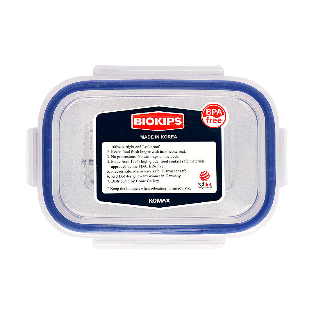 Biokips Rectangular Food Storage 180ml