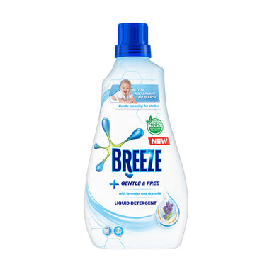 Breeze Liquid Detergent Gentle & Free 980ml