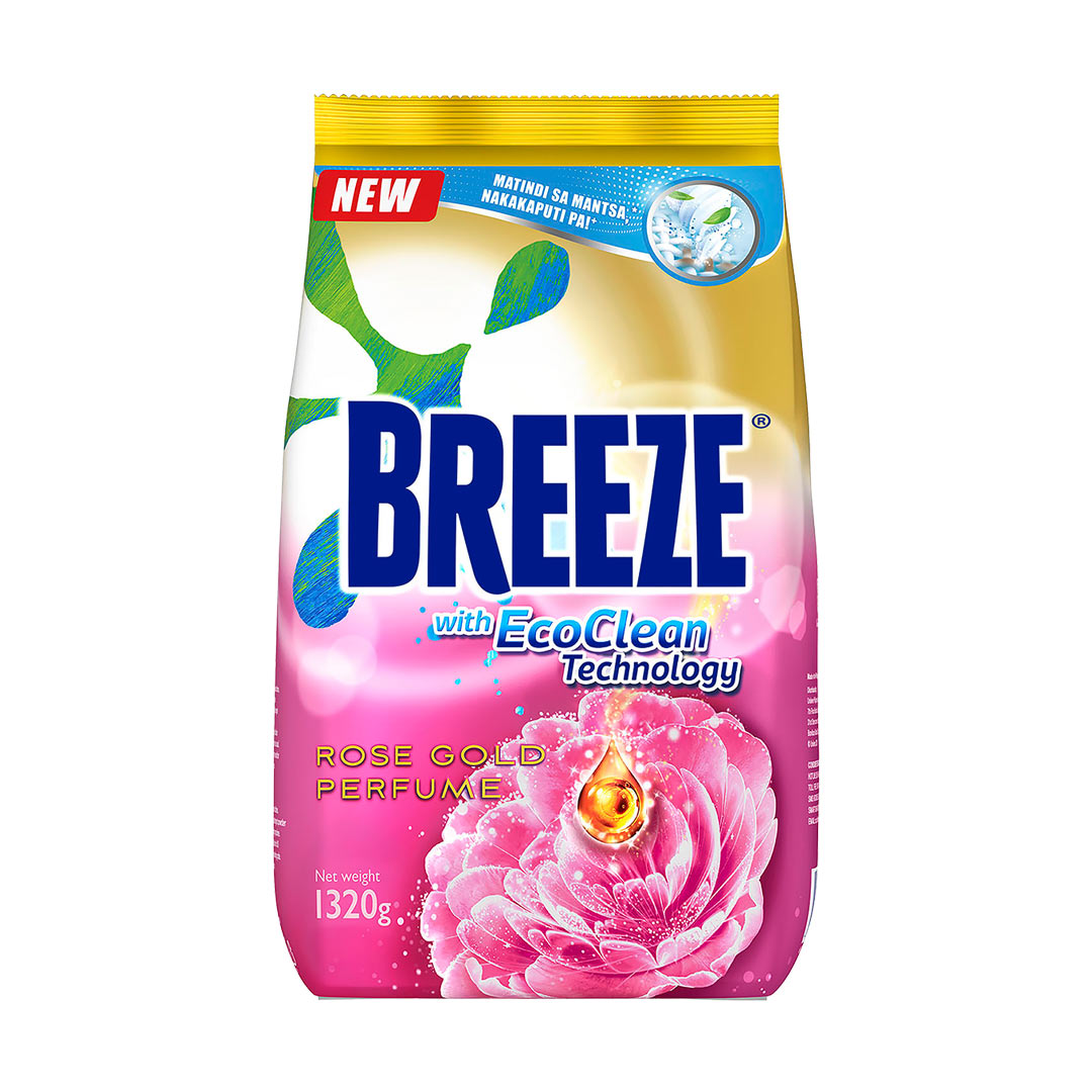 Breeze Laundry Powder Rose Gold Perfume 1320g