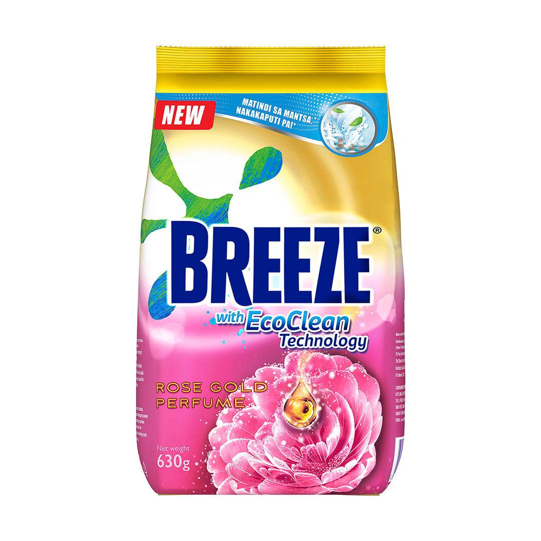 Breeze Laundry Powder Rose Gold Perfume 630g