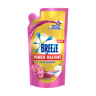 Breeze Liquid Detergent Power Machine Rose Gold Perfume 650ml