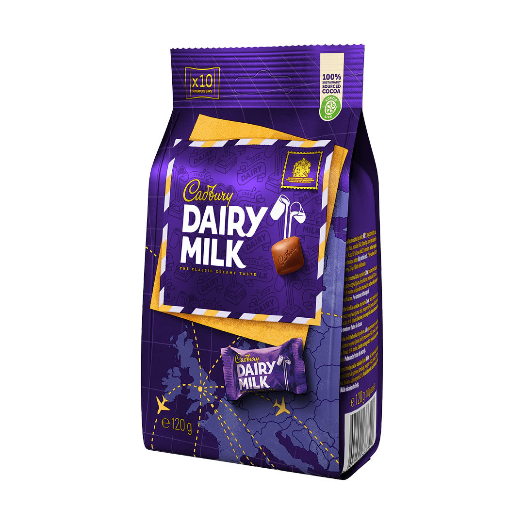 Cadbury Dairy Milk Chunks Bag Travel Exclusive 120g