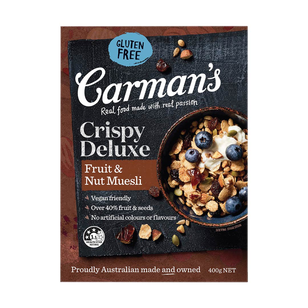 Carman's Crispy Deluxe Fruit & Nut Muesli 400g