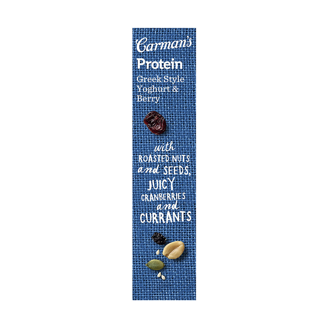 Carman's Protein Bar Greek Style Yoghurt & Berry 200g