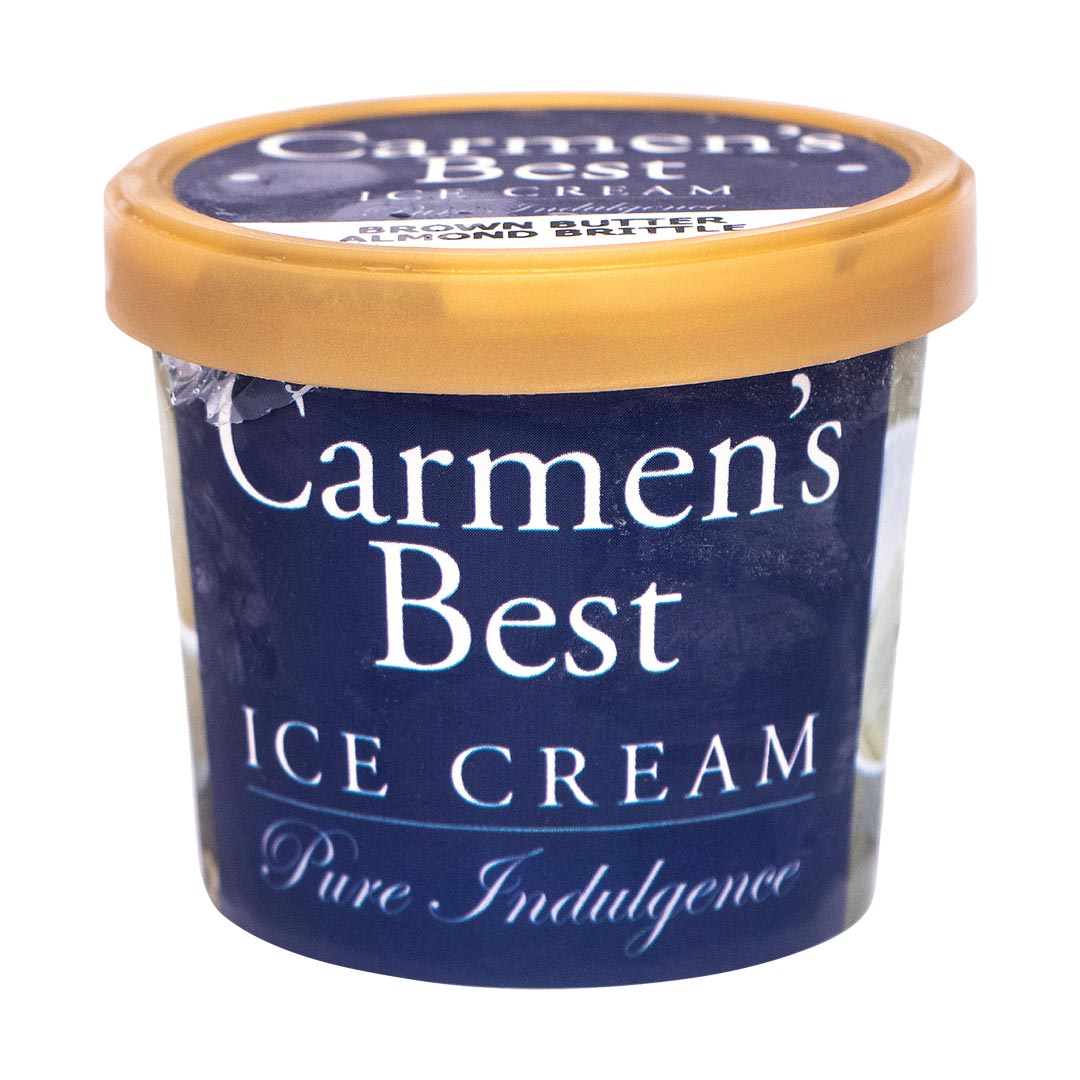 Carmen's Best Brown Butter Almond Brittle Ice Cream 3.5oz