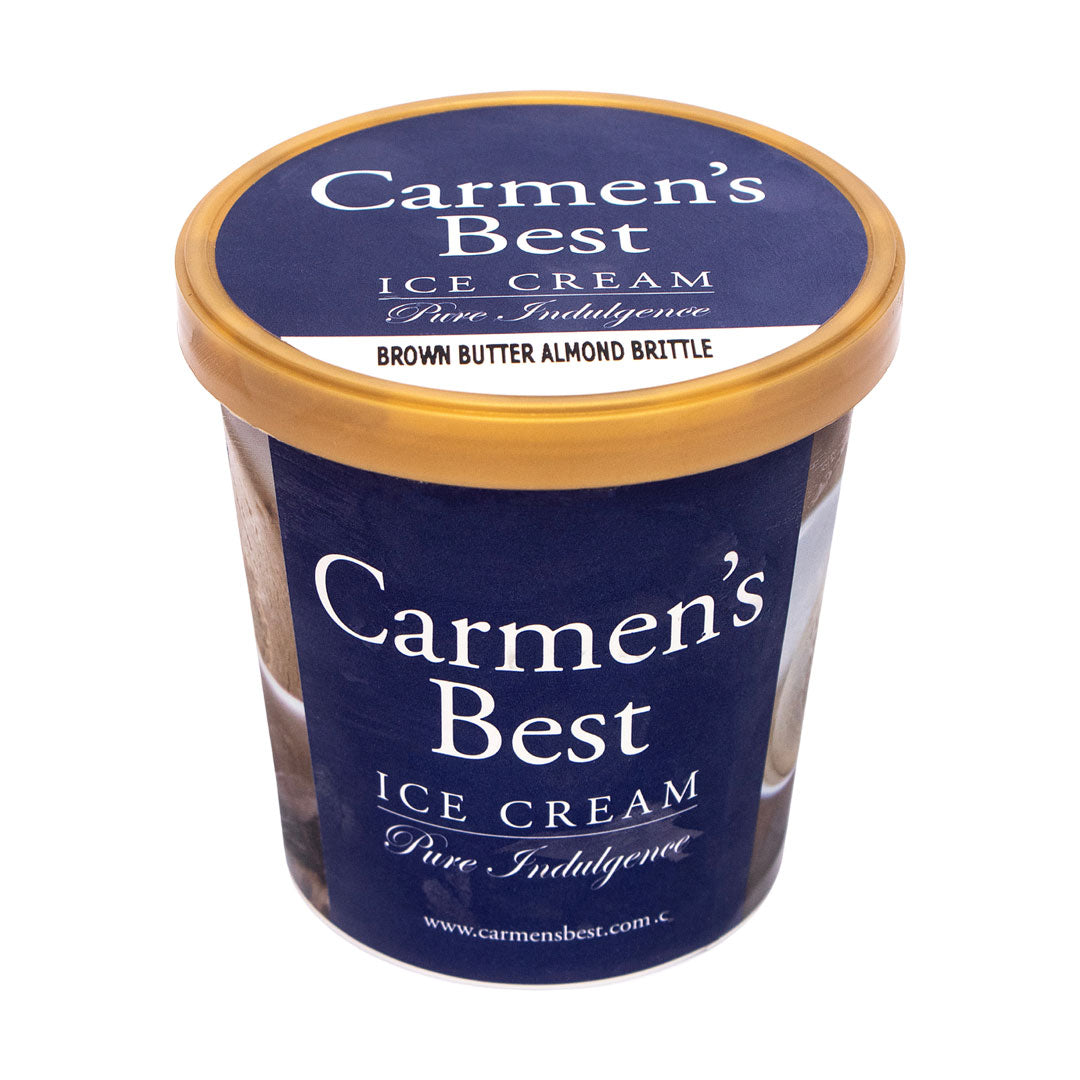 Carmen's Best Brown Butter Almond Brittle Ice Cream Pint