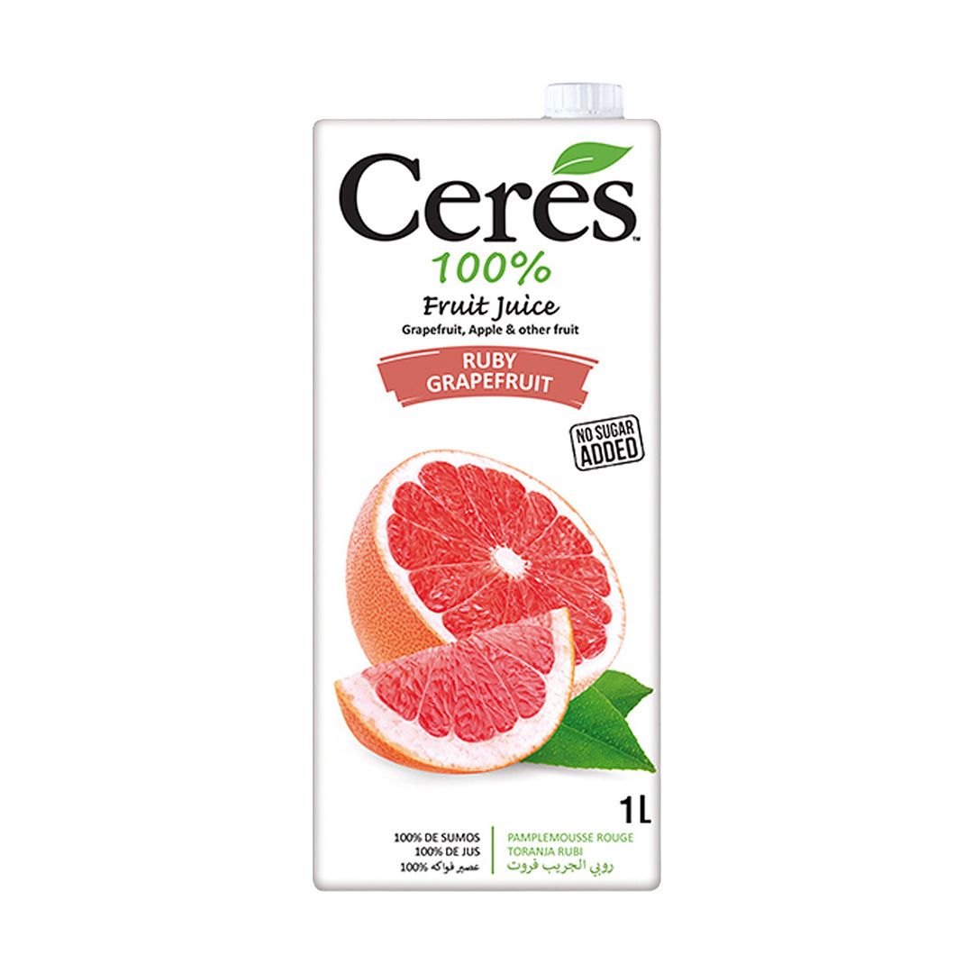 Ceres Fruit Juice Ruby Grapefruit 1L