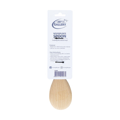 Chef's Gallery Wooden Rice Spoon