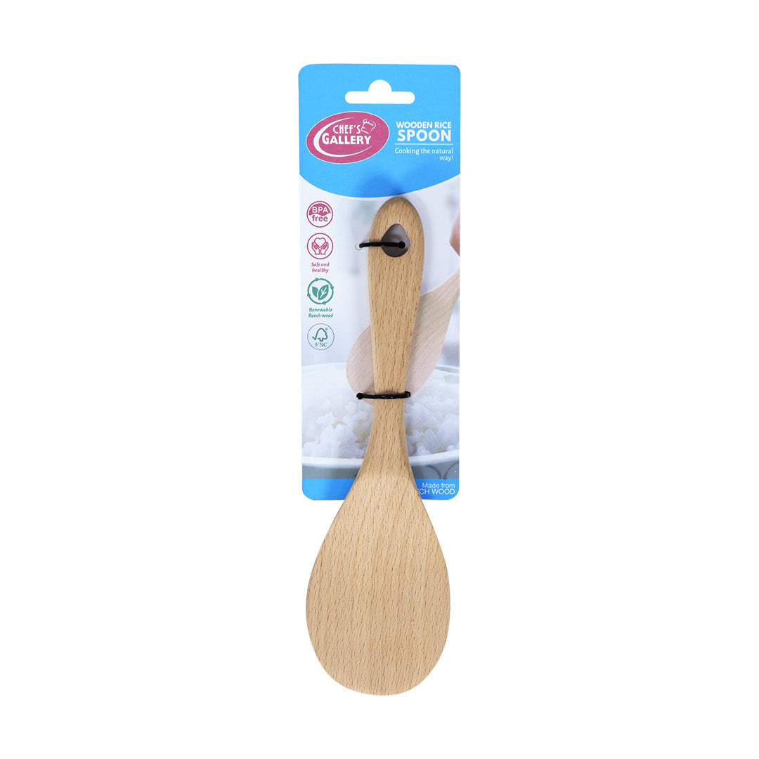 Chef's Gallery Wooden Rice Spoon