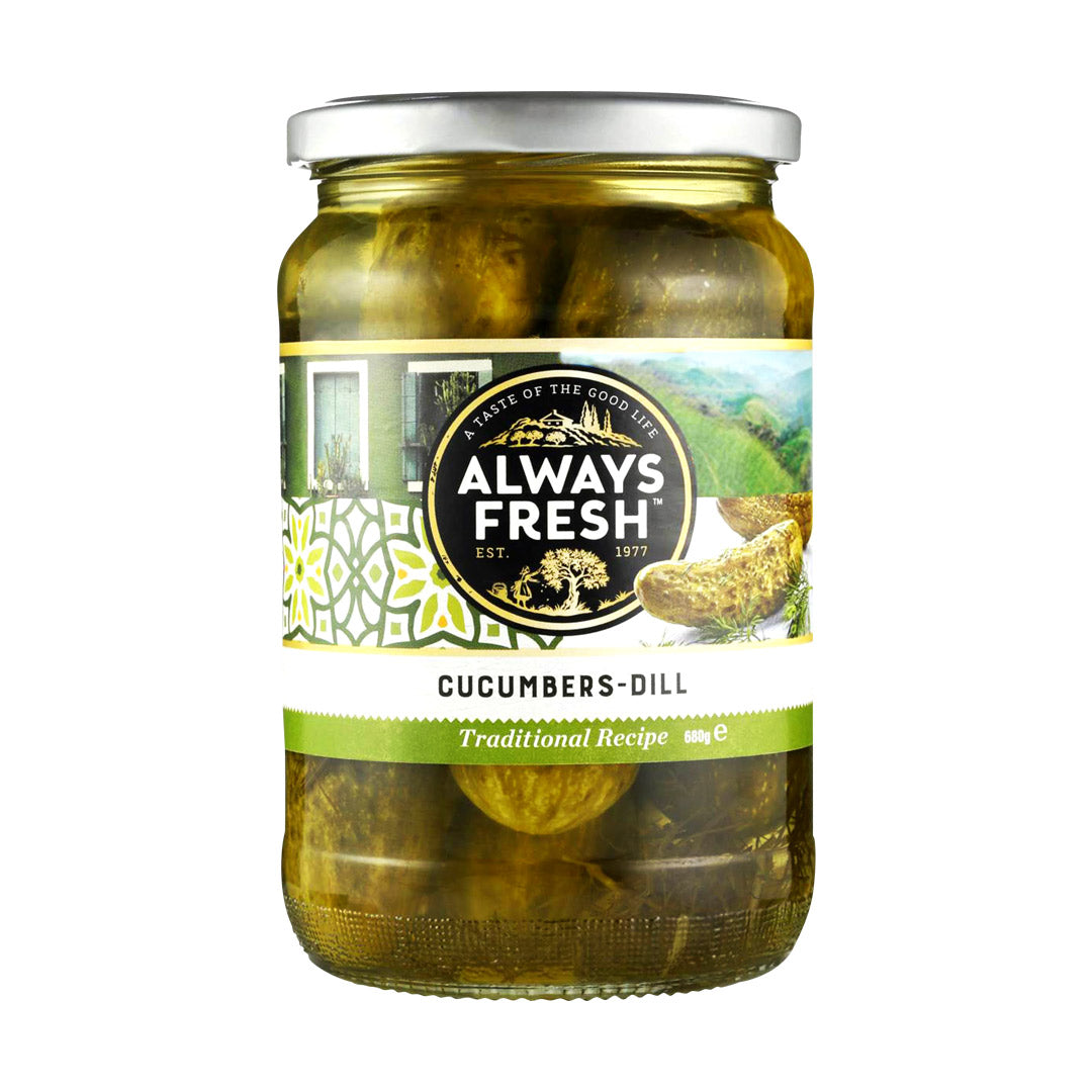 Always Fresh Cucumbers Dill 680g