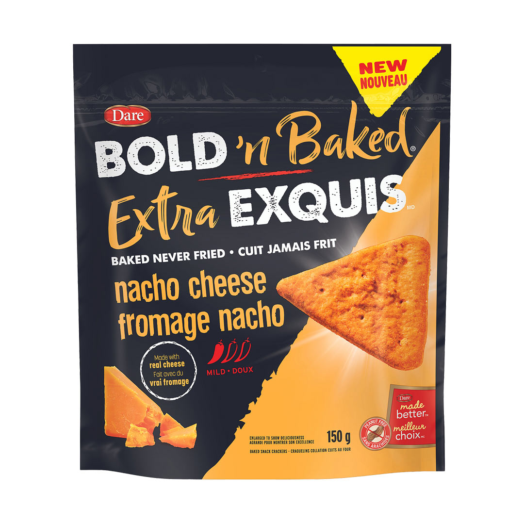 Dare Bold 'N Baked Nacho Cheese Crackers 150g