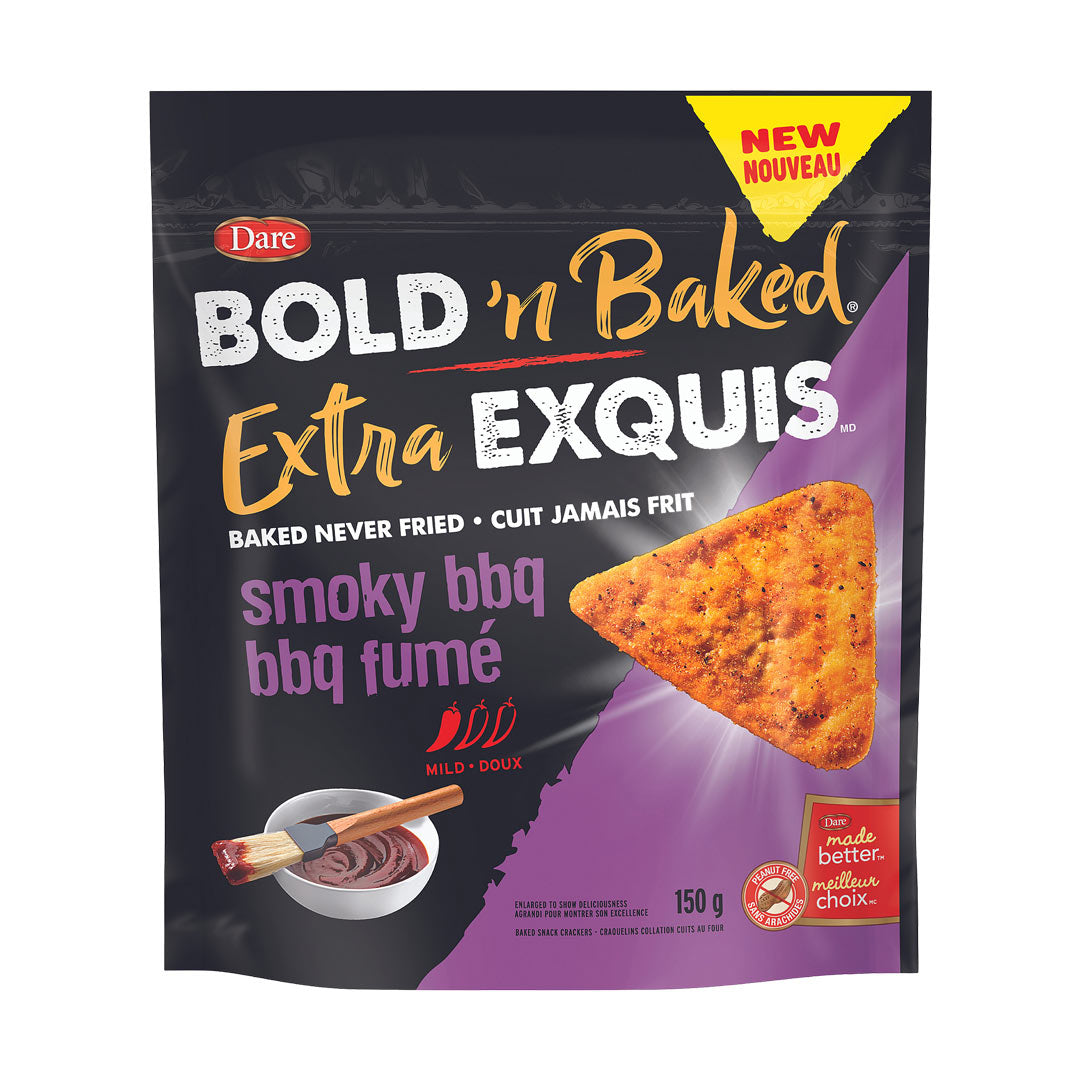 Dare Bold 'N Baked Smoky BBQ Crackers 150g