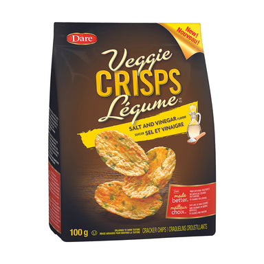 Dare Veggie Crisps Salt & Vinegar 100g