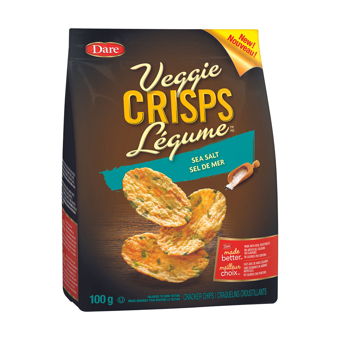 Dare Veggie Crisps Sea Salt 100g