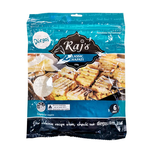 Diego's Raj's Classic Chapati 258g
