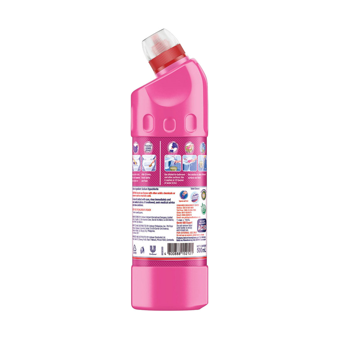 Domex Ultra Thick Bleach Toilet Cleaner Pink Power 500ml