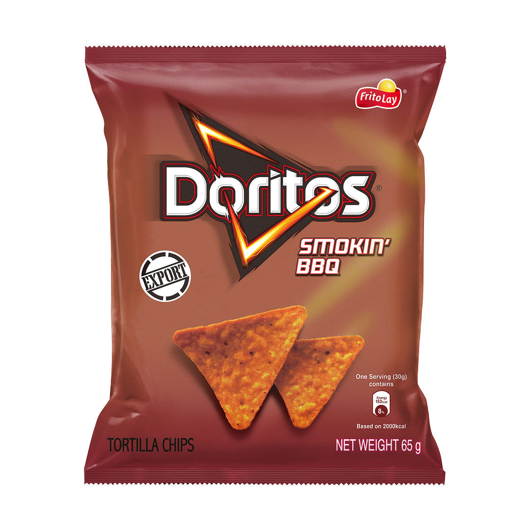 Doritos Tortilla Chips Smokin' BBQ 65g (China)