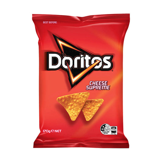 Doritos Cheese Supreme Corn Chips 170g