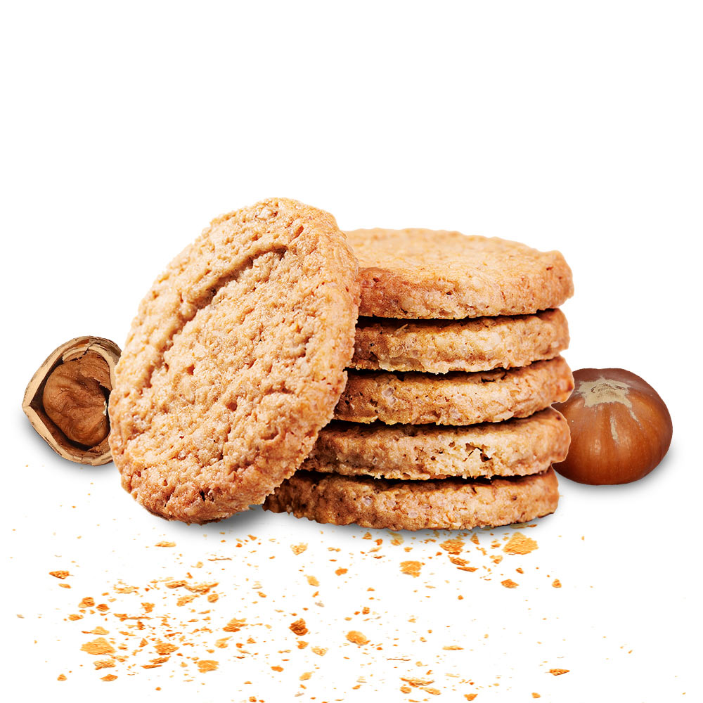 Emco Musli Oat Biscuits Hazelnut 60g