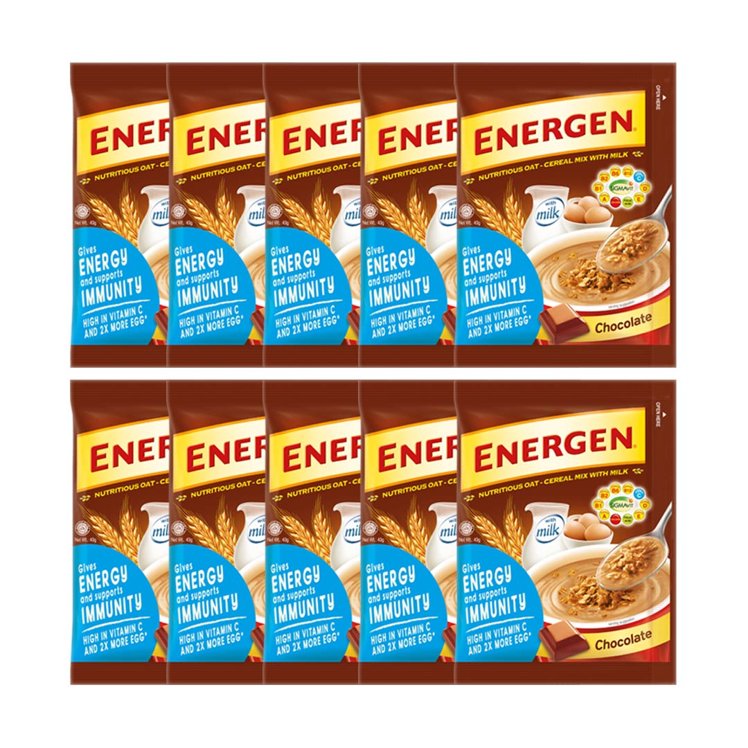 Energen Chocolate Hanger 40g x 10pcs