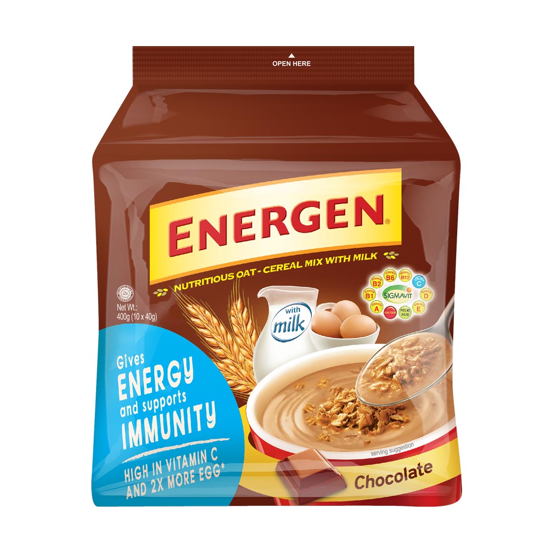 Energen Chocolate Minibag 40g x 10pcs