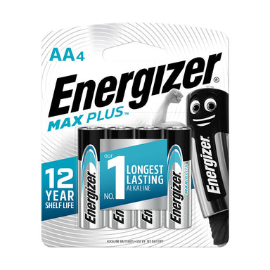 Energizer Max Plus AA Batteries x 4pcs