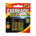 Eveready Gold AAA Batteries x 4pcs