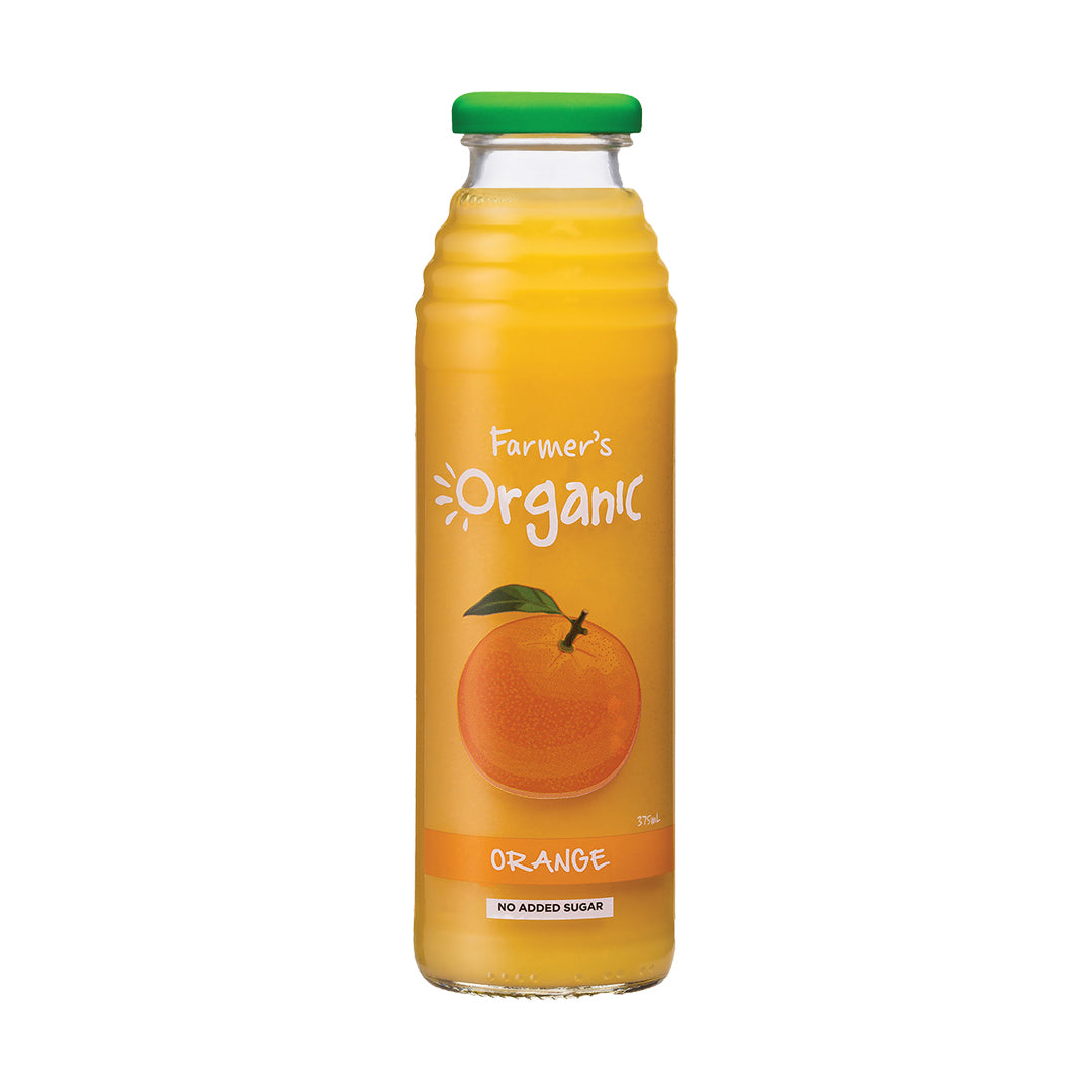 Farmer's Organic Orange Juice 375ml