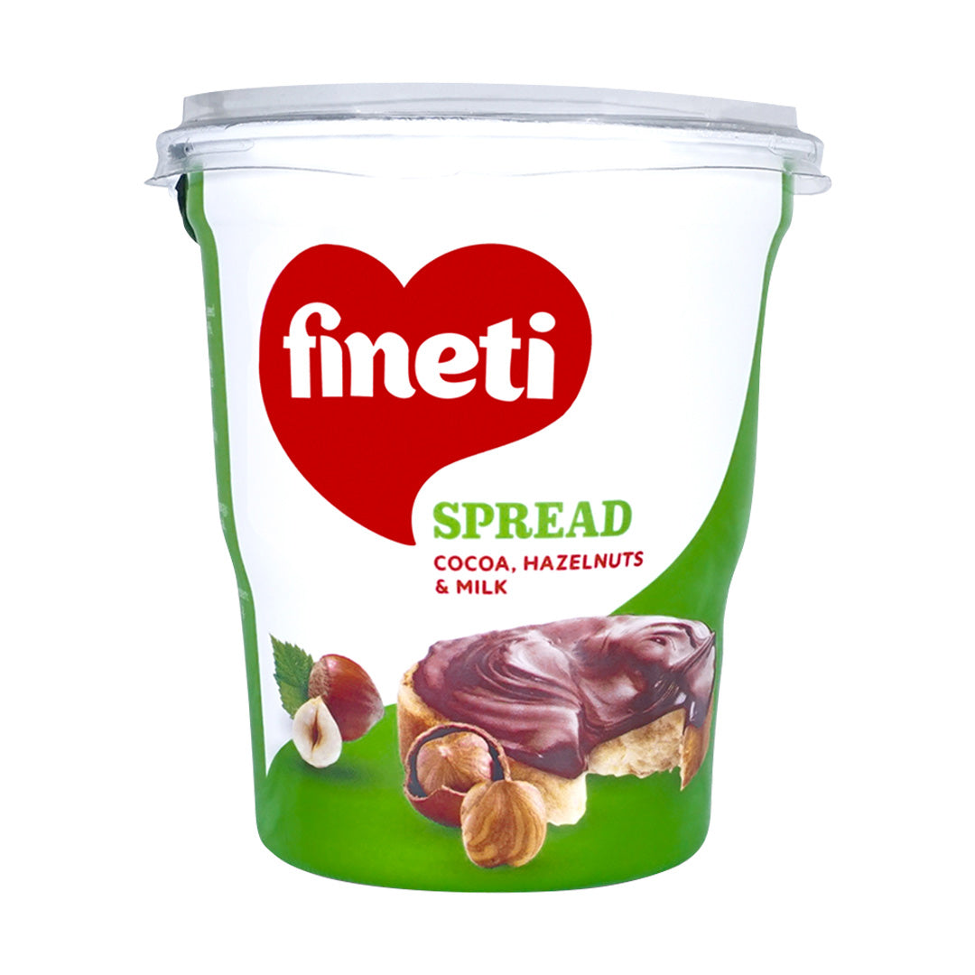 Fineti Spread with Cocoa, Hazelnuts & Milk 400g