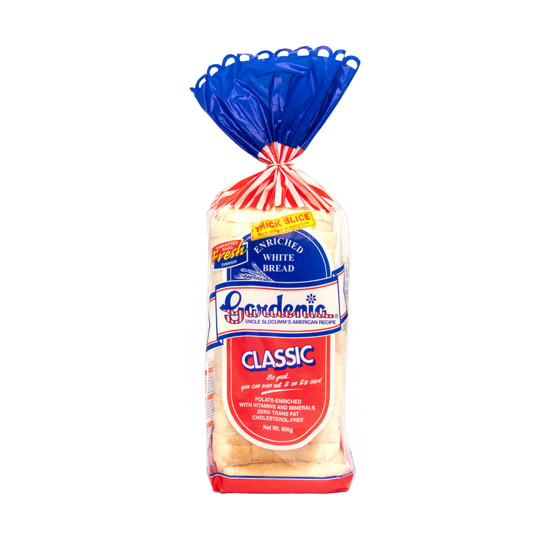 Gardenia Classic White Bread Thick Slice 600g