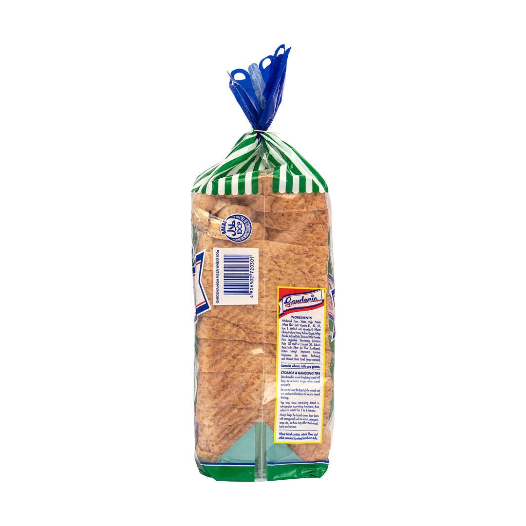 Gardenia High Fiber Wheat Bread Thick Slice 600g