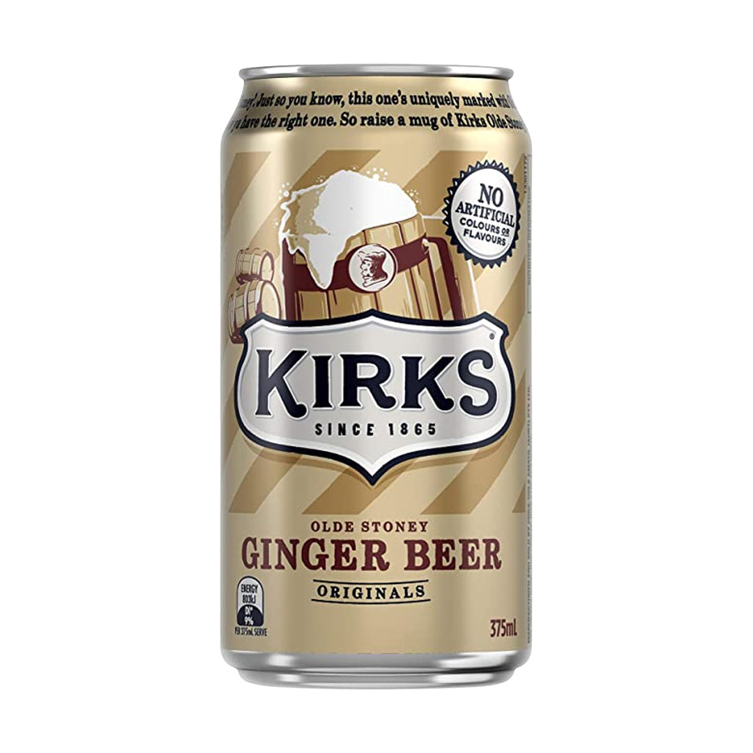 Kirks Originals Olde Stoney Ginger Beer Soft Drink 375ml