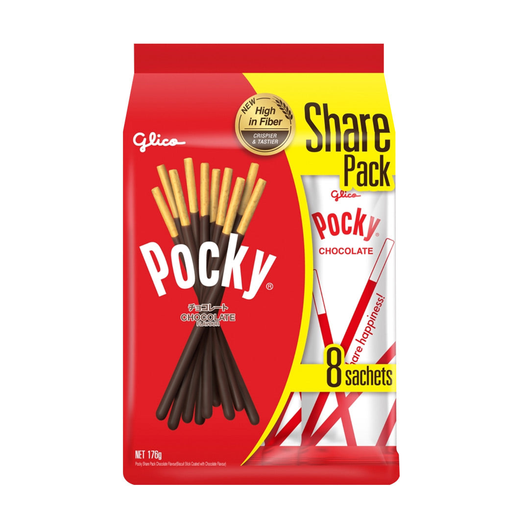 Glico Pocky Chocolate Family Pack 176g