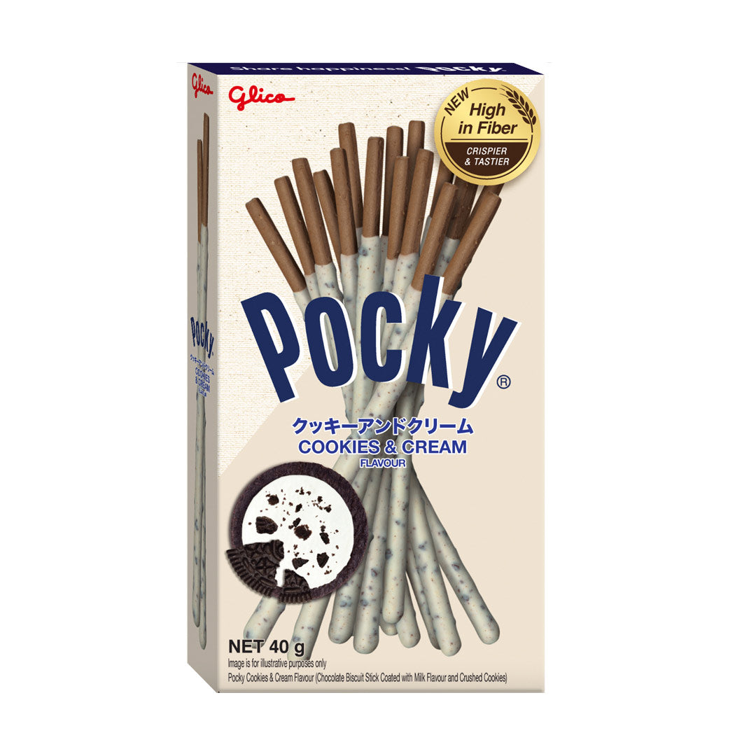 Glico Pocky Cookies & Cream 40g