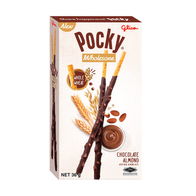 Glico Pocky Wholesome Chocolate Almond 36g