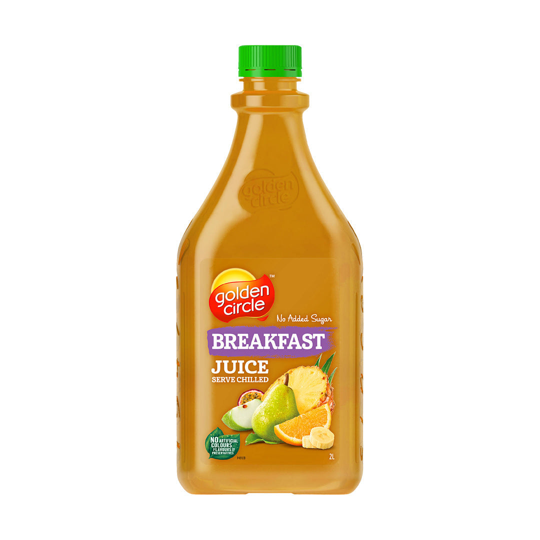 Golden Circle Breakfast Juice 2L Front