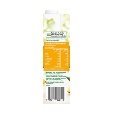 Golden Circle Delicious Pine Mango Fruit Drink 1L Nutritional Facts