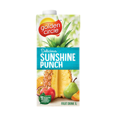 Golden Circle Delicious Sunshine Punch Fruit Drink 1L Front