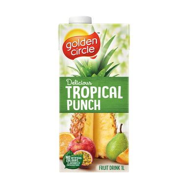 Golden Circle Delicious Tropical Punch Fruit Drink 1L Front