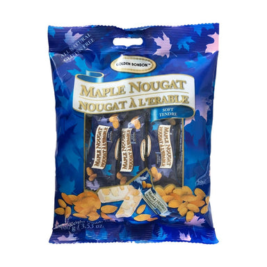 Golden Bonbon Soft Maple Almond Nougat 100g