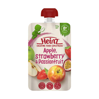 Heinz Apple, Strawberry & Passionfruit Puree 120g