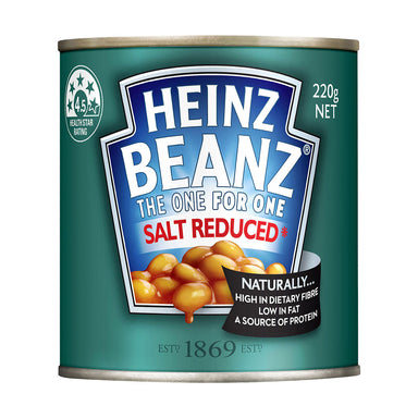 Heinz Beanz The One For One Salt Reduced 220g