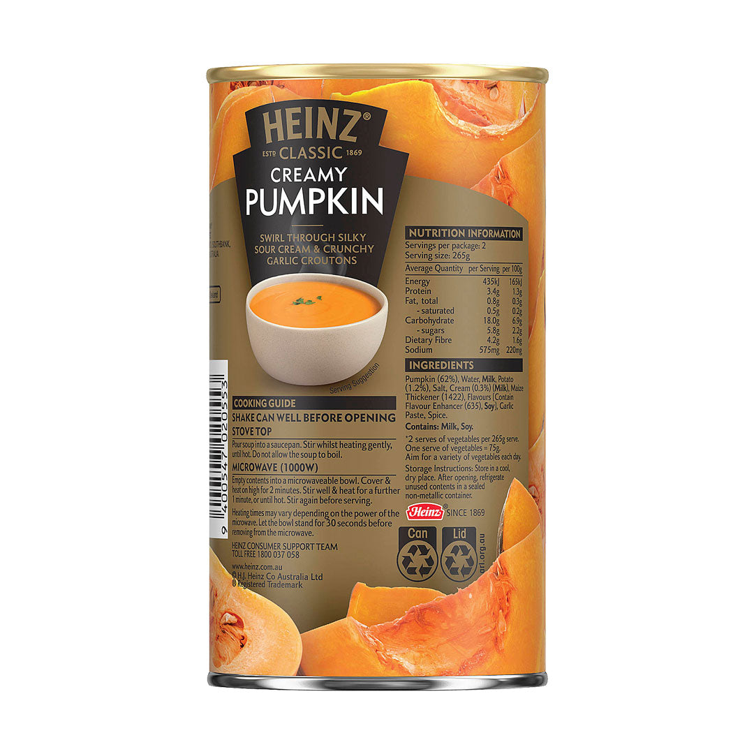 Heinz Classic Creamy Pumpkin Soup 535g